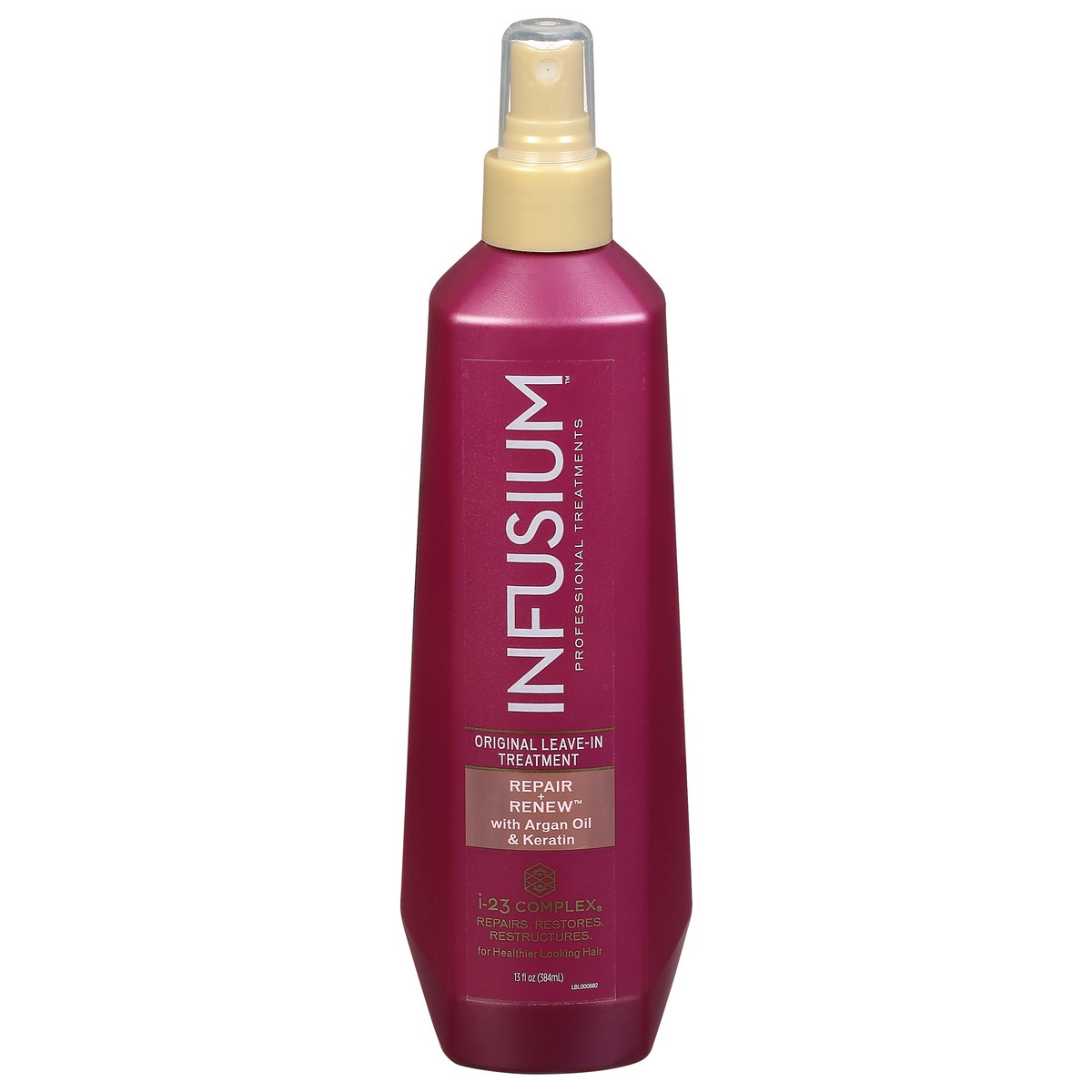 slide 1 of 9, Infusium Repair + Renew Original Leave-in Treatment with Argan Oil & Keratin 13 fl oz, 13 fl oz