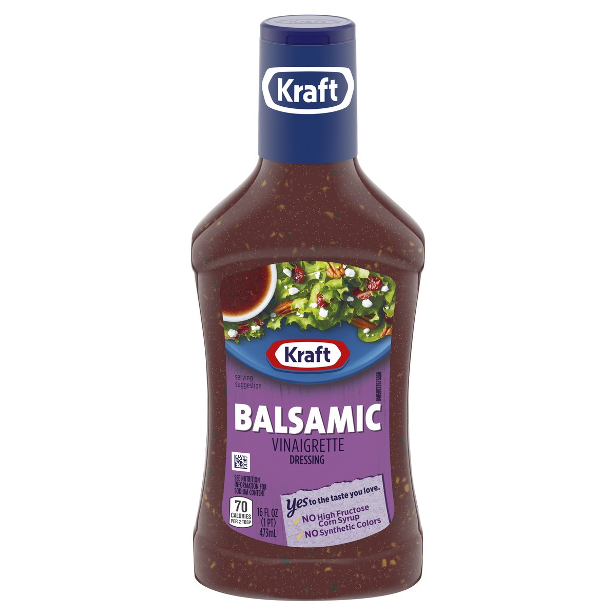 slide 11 of 14, Kraft Balsamic Vinaigrette, 16 fl oz Bottle, 16 fl oz