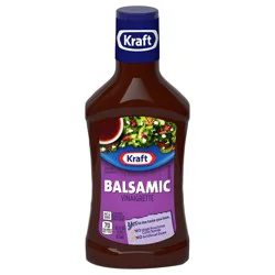 Kraft Balsamic Vinaigrette, 16 fl oz Bottle
