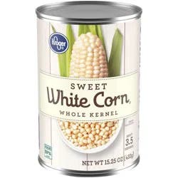 Kroger Sweet White Whole Kernel Corn