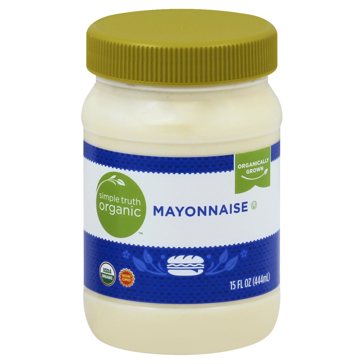 slide 2 of 4, Simple Truth Organic Mayonnaise 15 oz, 15 oz