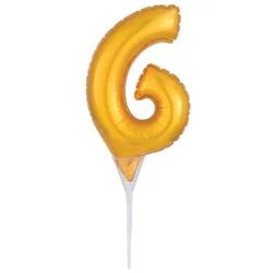 Anagram Numeral Gold 6 Decopics