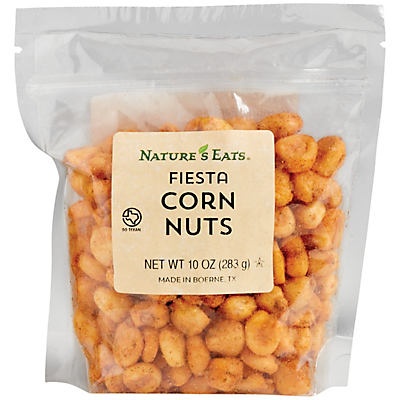 slide 1 of 1, Nature's Eats Fiesta Corn Nuts, 10 oz