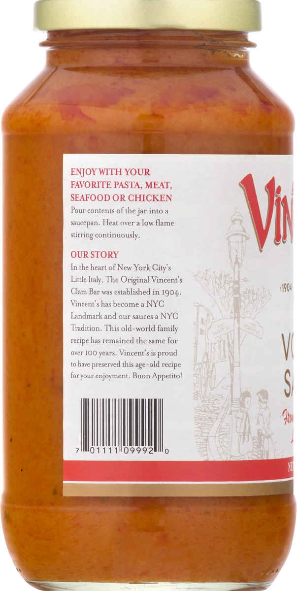 slide 8 of 10, Vincent's Vodka Sauce, 1 ct