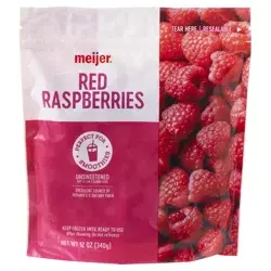Meijer Frozen Red Raspberries
