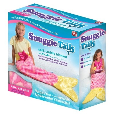 slide 1 of 1, Snuggie Tails Snuggie Tail Mermaid Blanket, 1 ct