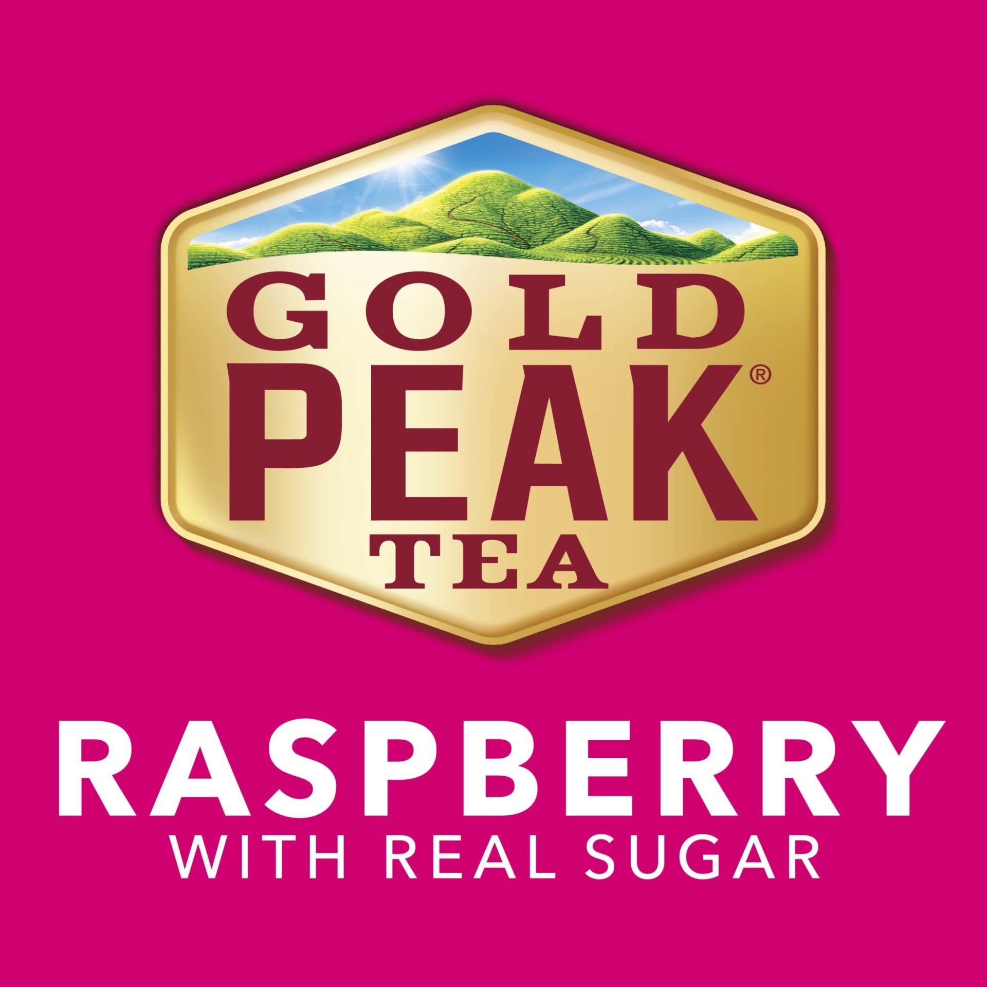 slide 14 of 14, Gold Peak Raspberry Flavored Iced Tea Drink, 16.9 fl oz, 6 Pack, 101.40 fl oz