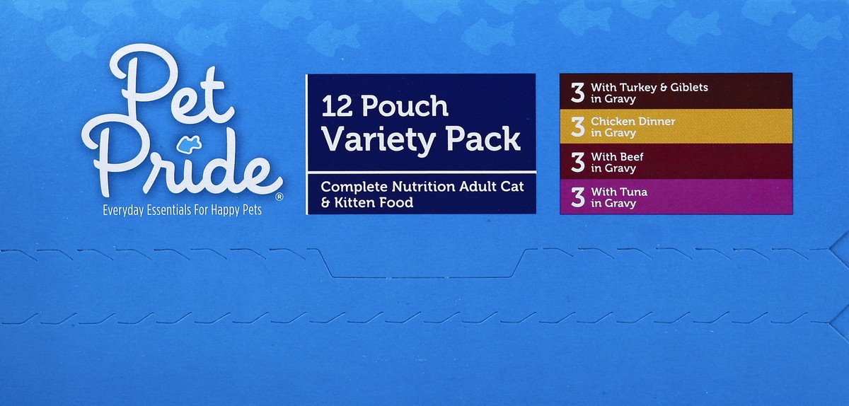 slide 2 of 4, Pet Pride Cat & Kitten Food 12 ea, 12 ct