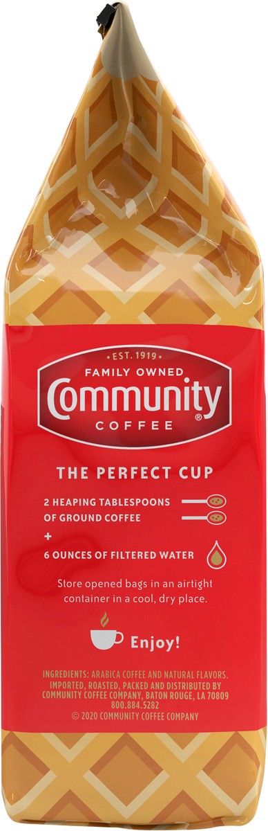 slide 2 of 10, Community Coffee Coffee, Ground, Vanilla Waffle Cone, 11 oz