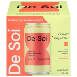 De Soi Sparkling Non-Alcoholic Haute Margarita Aperitif 4 - 8 fl oz Cans
