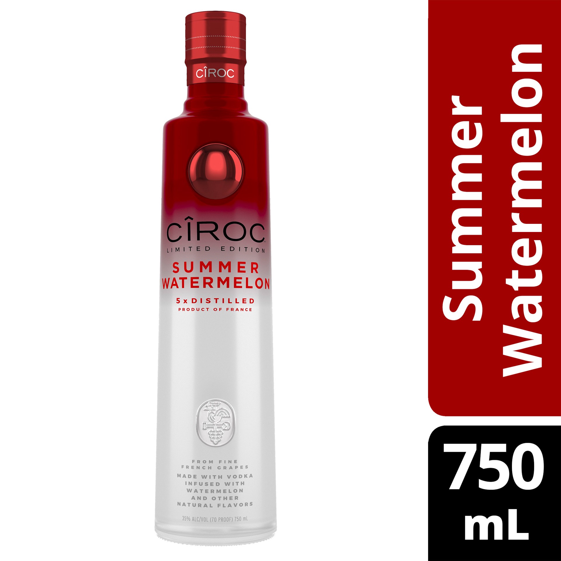 slide 3 of 4, Ciroc Limited Edition Summer Watermelon Vodka, 750 ml