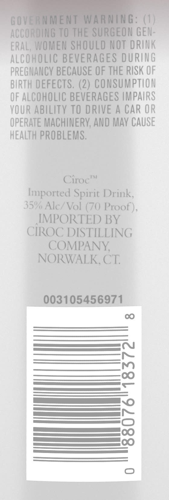 slide 2 of 4, Ciroc Limited Edition Summer Watermelon Vodka, 750 ml