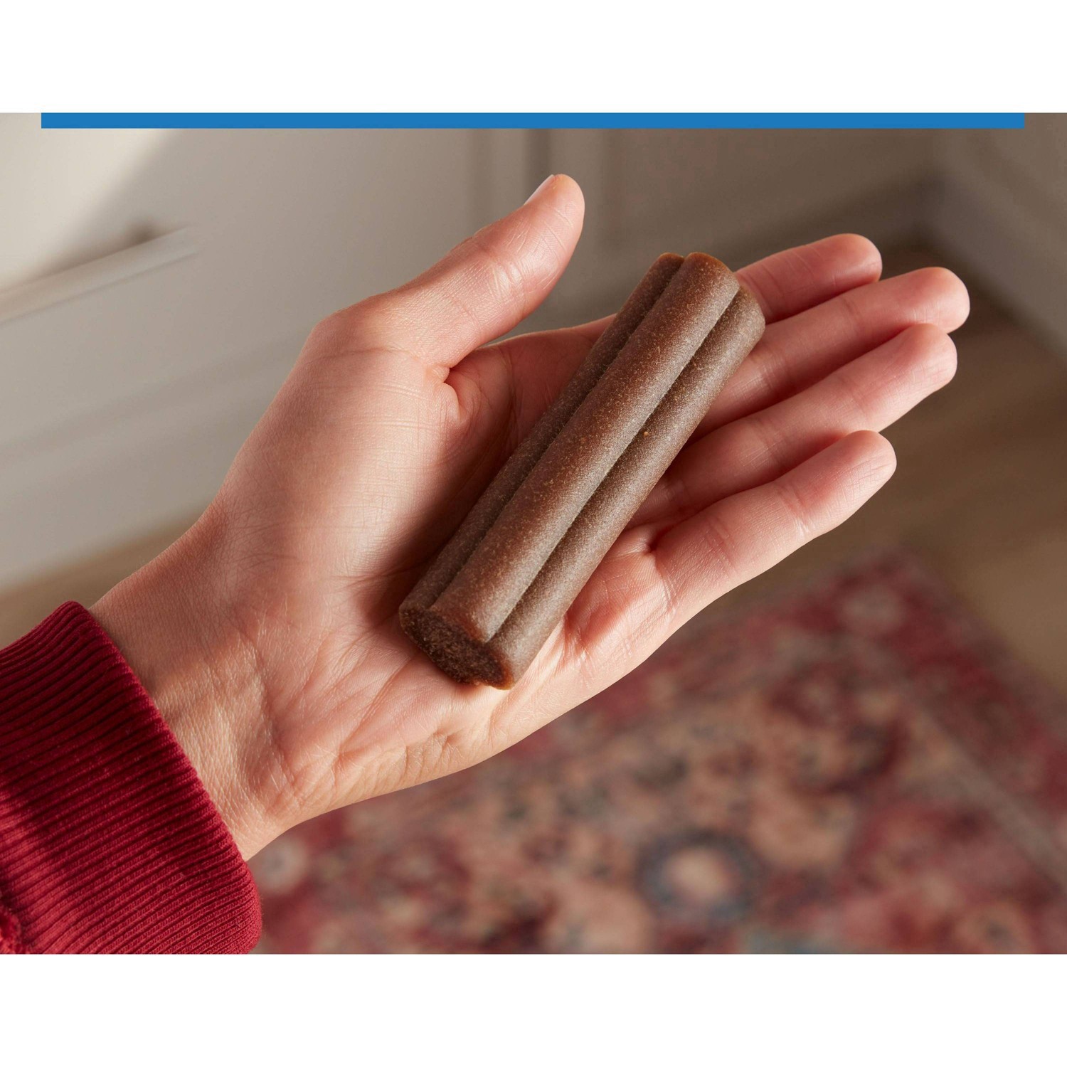 slide 7 of 13, Milk-Bone Comfort Chews, Dog Chews with Unique Chewy Texture and Real Beef, 40.8 Oz. Bag of 16 Chews, 40.8 oz