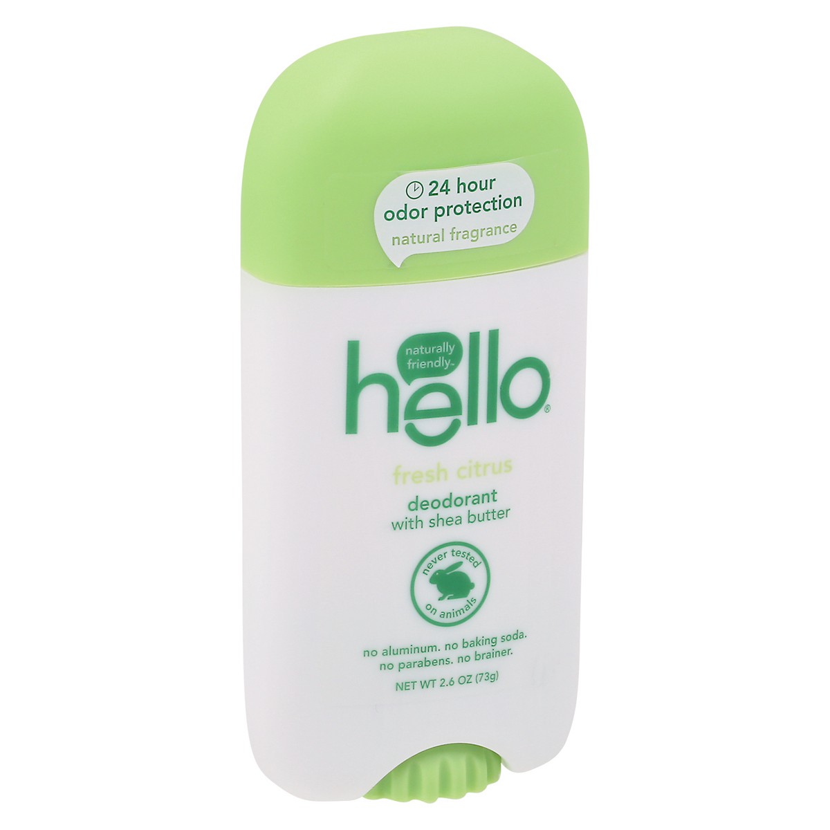 slide 3 of 9, Hello Fresh Citrus Deodorant with Shea Butter, 2.6 oz