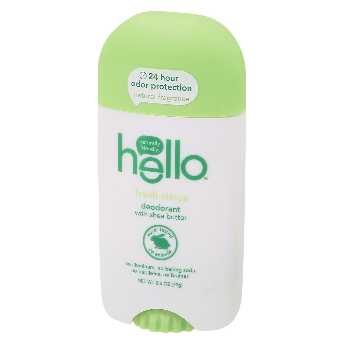 slide 7 of 9, Hello Fresh Citrus Deodorant with Shea Butter, 2.6 oz