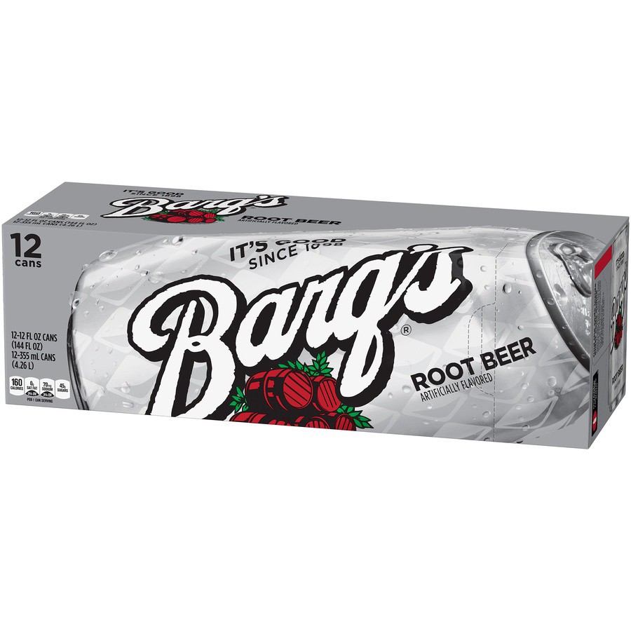 slide 5 of 8, Barq's Root Beer Caffeine Free Soda Soft Drink- 144 fl oz, 144 fl oz