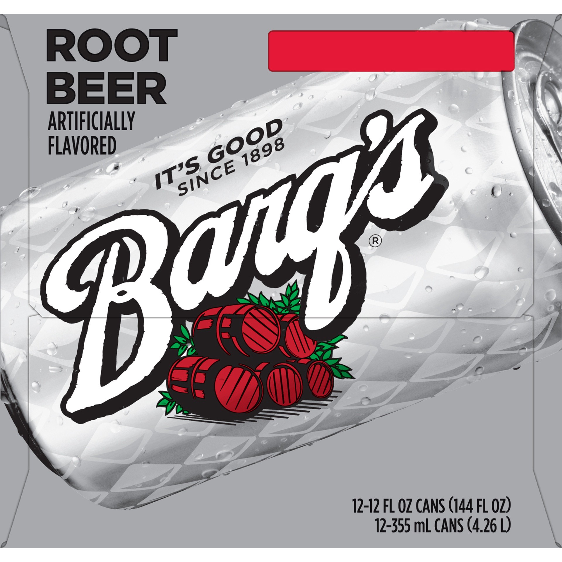 slide 2 of 8, Barq's Root Beer Caffeine Free Soda Soft Drink- 144 fl oz, 144 fl oz