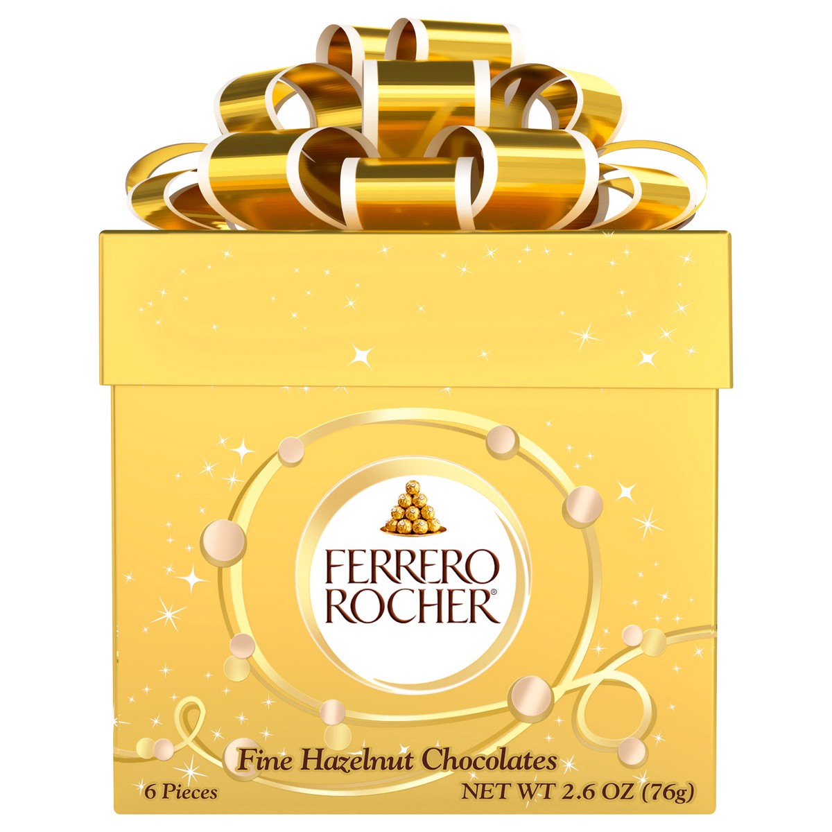 slide 1 of 10, Ferrero Rocher Fine Hazelnut Chocolates 6 ea, 6 ct