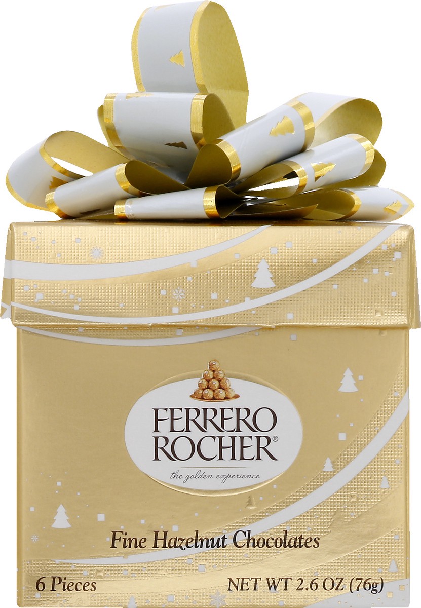 slide 9 of 10, Ferrero Rocher Hazelnut Chocolate Gift Set, 2.6 oz