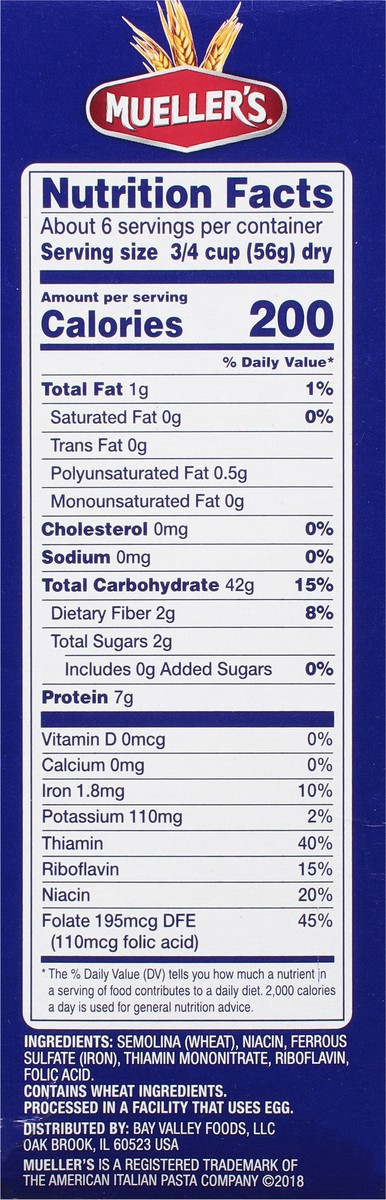 slide 5 of 9, Mueller's Bowties 12 oz, 12 oz