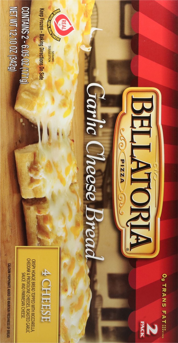 slide 2 of 17, Bellatoria 4 Cheese Garlic Cheese Bread 2 - 6.05 oz Packs, 15 oz