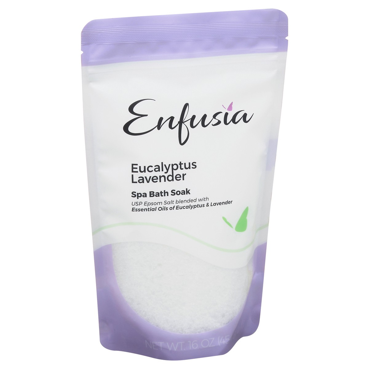 slide 5 of 9, Enfusia Eucalyptus Lavender Spa Bath Soak 16 oz, 16 oz