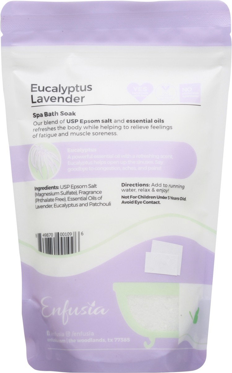 slide 6 of 9, Enfusia Eucalyptus Lavender Spa Bath Soak 16 oz, 16 oz