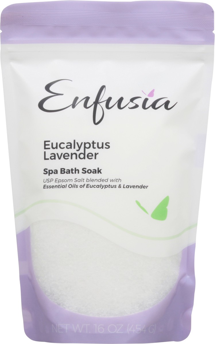 slide 7 of 9, Enfusia Eucalyptus Lavender Spa Bath Soak 16 oz, 16 oz