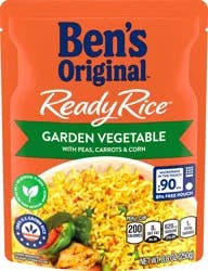 BEN'S ORIGINAL™ READY RICE™, Garden Vegetable, 8.8 oz pouch