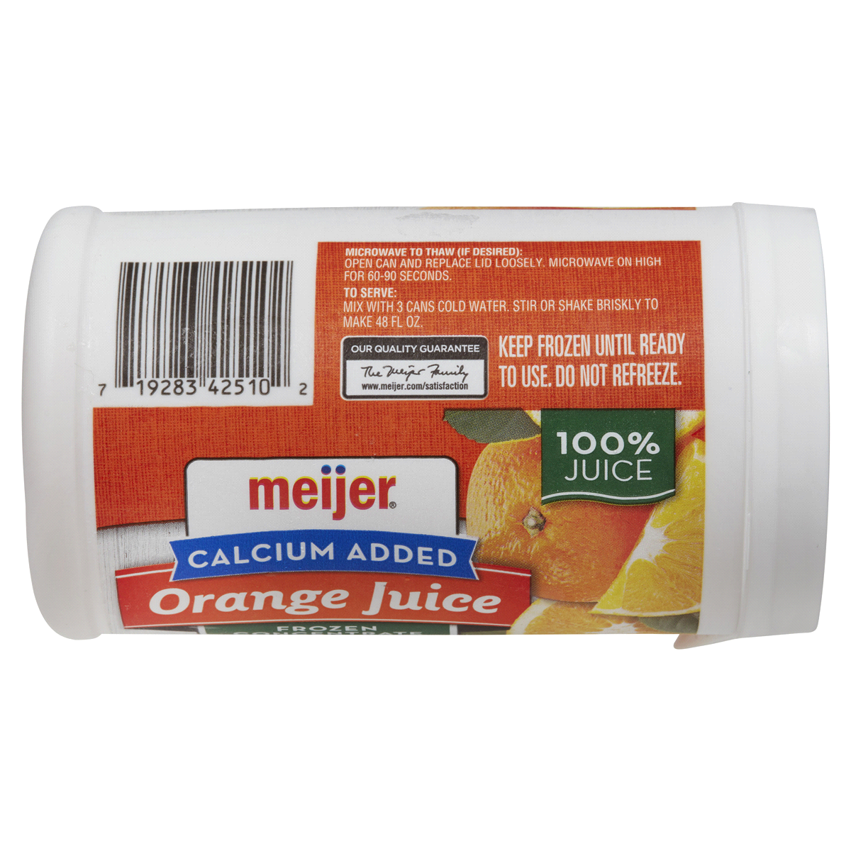 slide 2 of 3, Meijer Frozen Calcium Added Orange Juice Concentrate, 12 oz