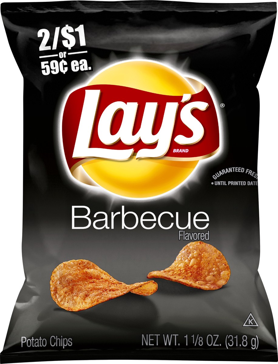 slide 2 of 5, Lay's Lays Barbeque Chips, 1.13 oz