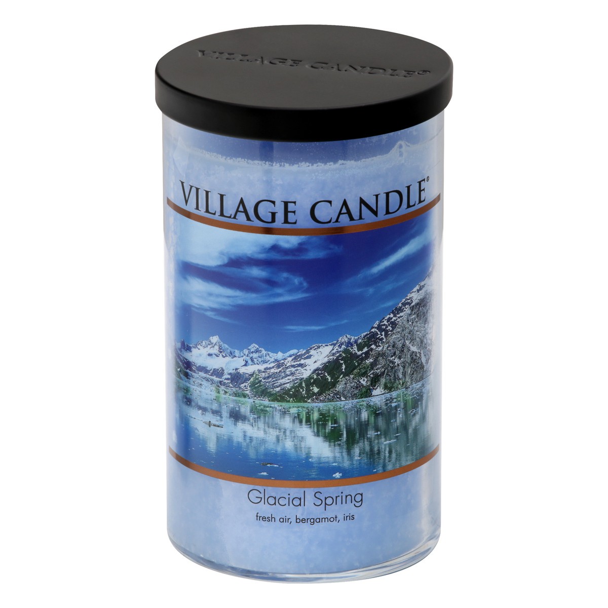 slide 5 of 9, Village Candle Black Decor Glacial Spring Candle 19 oz, 19 oz