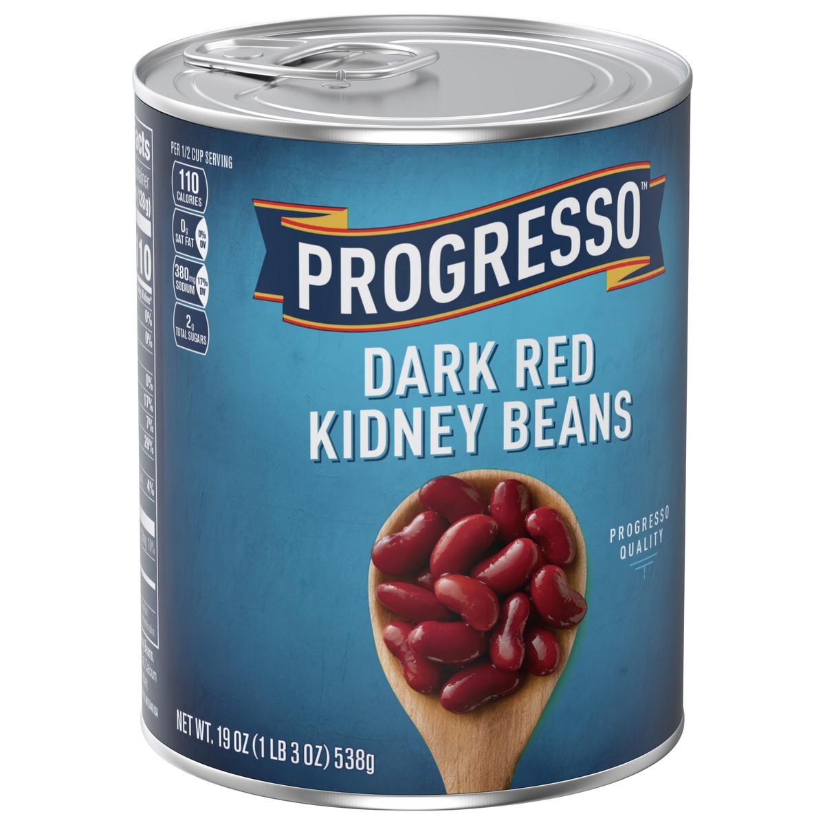 slide 7 of 11, Progresso Dark Red Kidney Beans, 19 oz., 19 oz