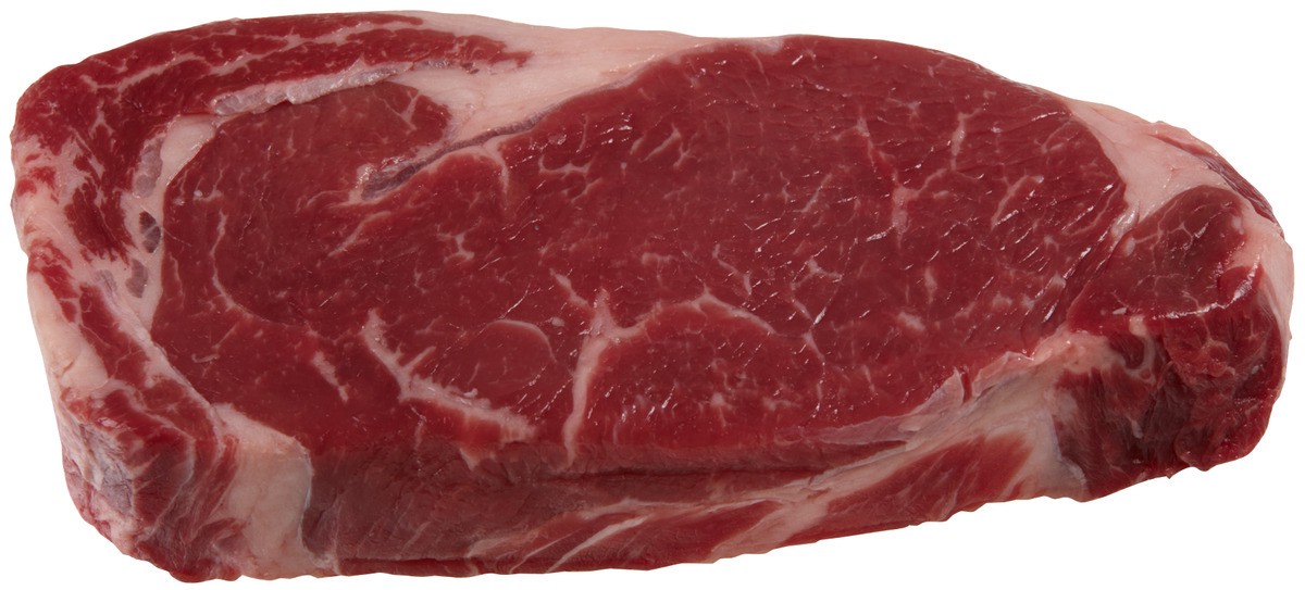 slide 1 of 1, Open Nature Beef Ribeye Steak Boneless, 0.75 lb