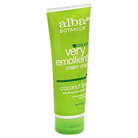 slide 1 of 1, Alba Moisturizing Coconut Lime Shave Cream, 8 fl oz