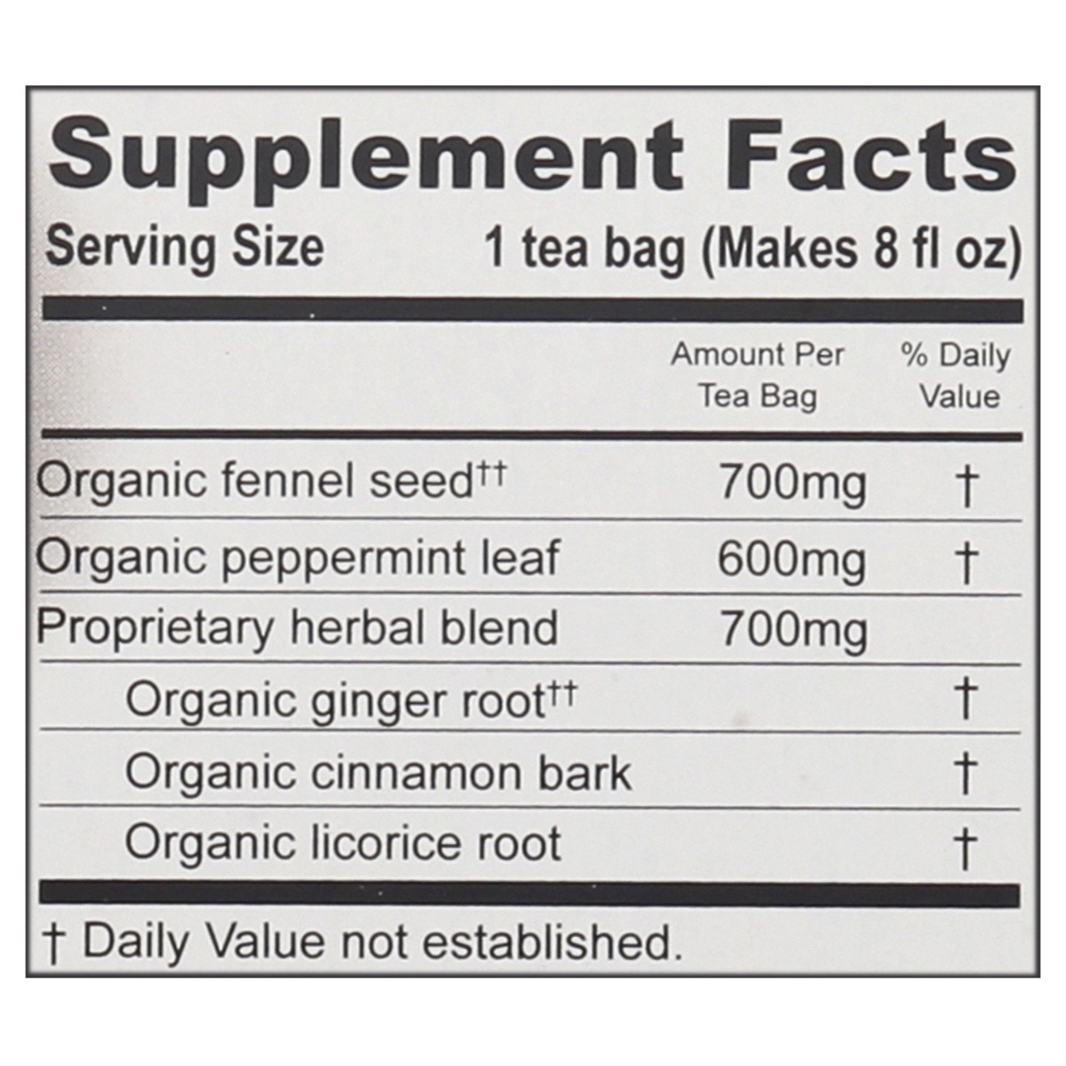 slide 9 of 13, Numi Bags Organic Congest Away Herbal Tea 16 ea, 16 ct