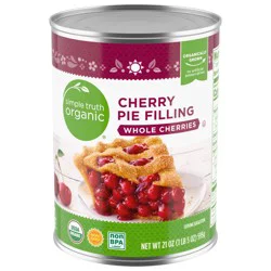 Simple Truth Organic Cherry Pie Filling Whole Cherries