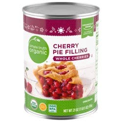 Simple Truth Organic Cherry Pie Filling Whole Cherries