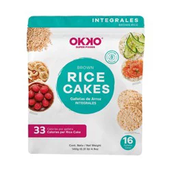 Okko SuperFoods Brown Rice Cakes - 4.9 oz
