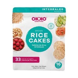 Okko SuperFoods Brown Rice Cakes - 4.9 oz