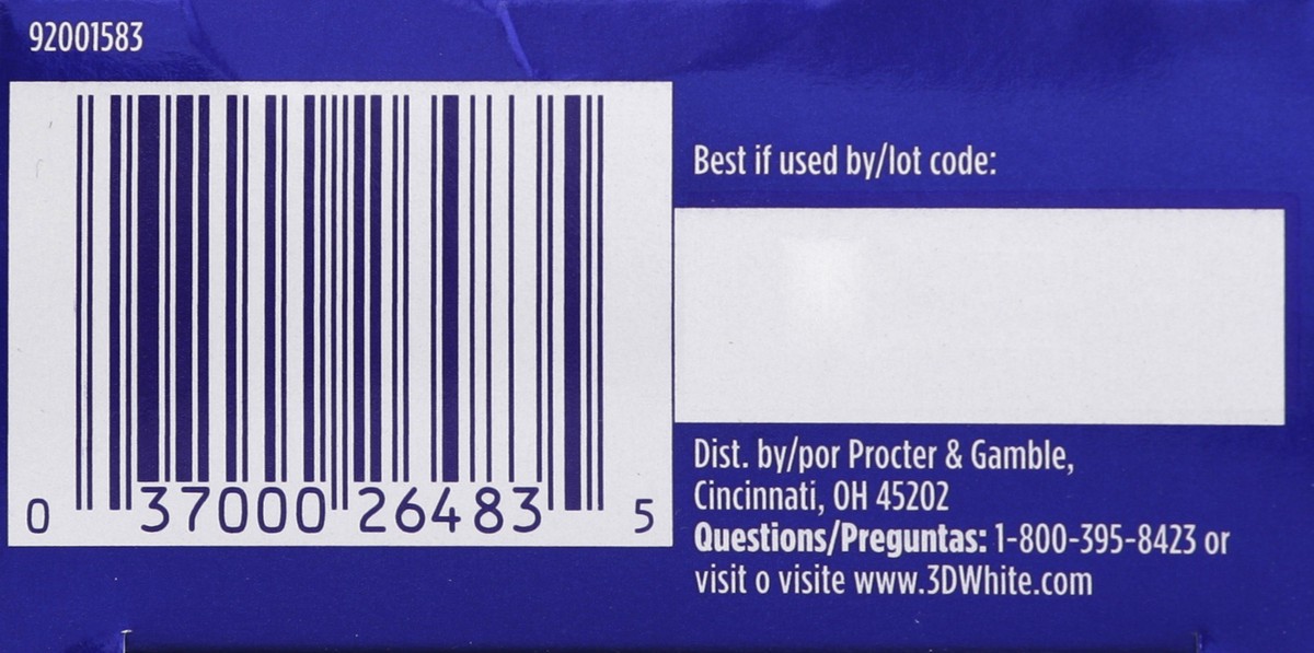 slide 6 of 7, Crest Dental Whitening Kit 10 ea, 10 ct