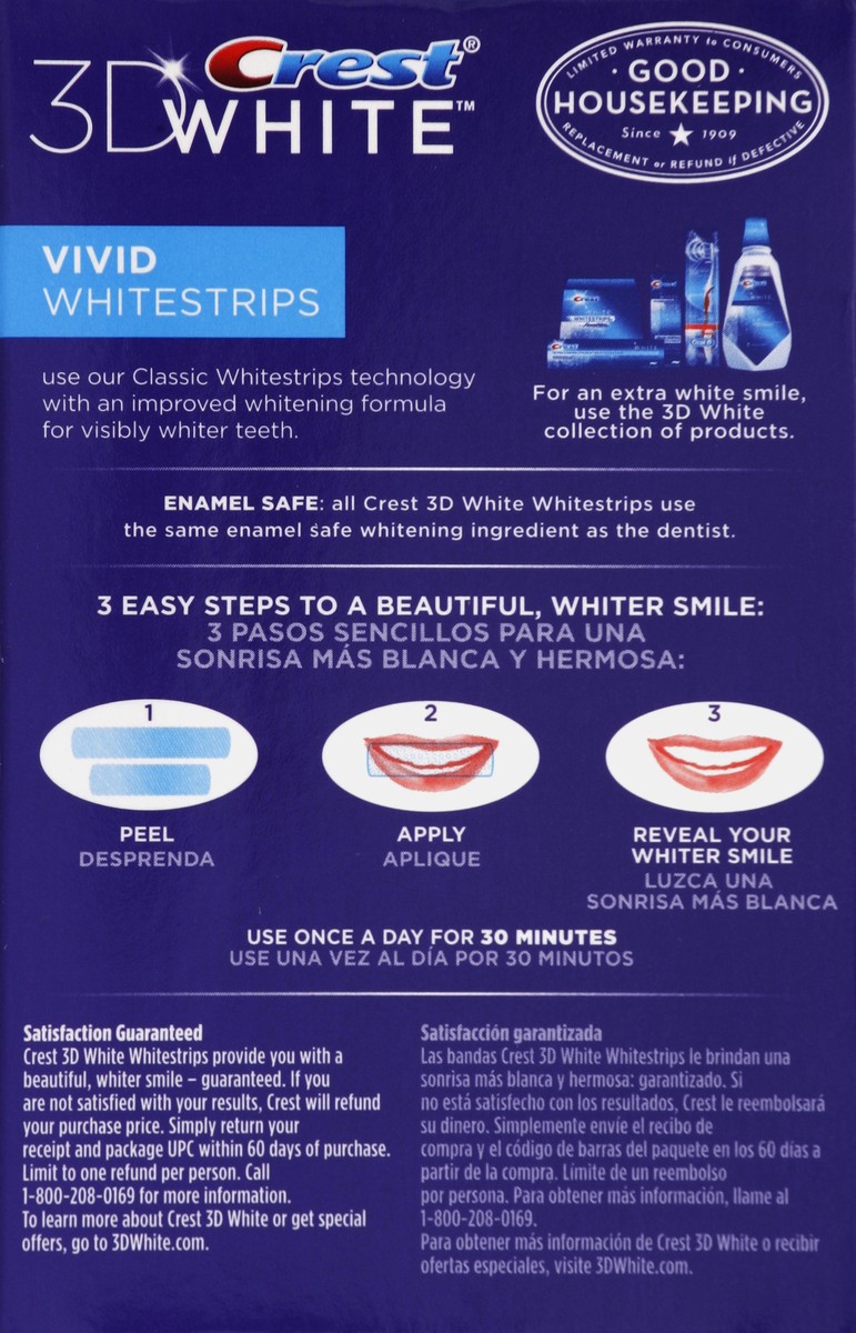 slide 3 of 7, Crest Dental Whitening Kit 10 ea, 10 ct