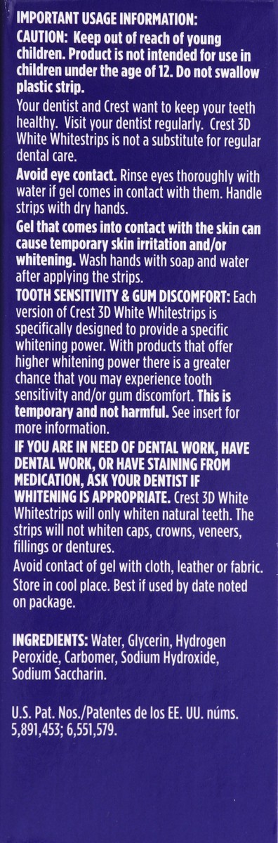 slide 7 of 7, Crest Dental Whitening Kit 10 ea, 10 ct