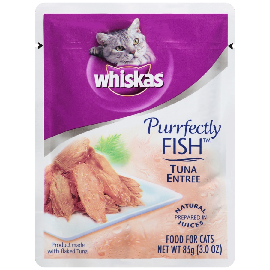 slide 1 of 3, Whiskas Perfect Fish Tuna, 3 oz