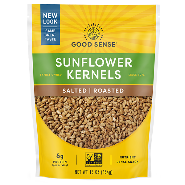 slide 1 of 1, Good Sense Roasted & Salted Sunflower Nuts, 16 oz