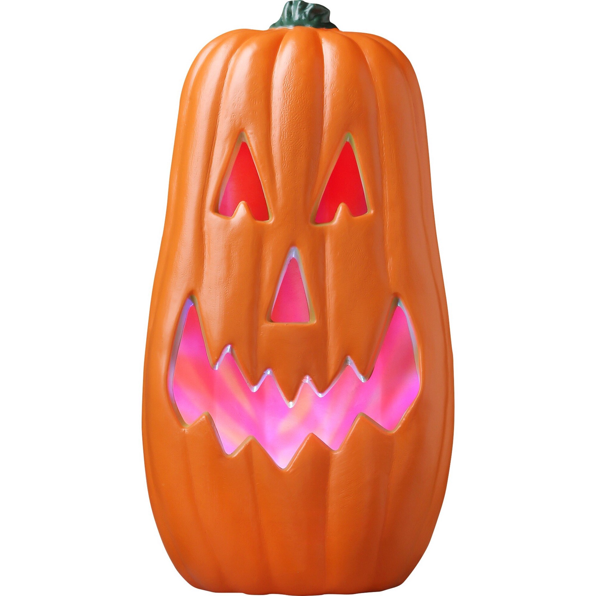 slide 1 of 1, SPOOKY VILLAGE 27" Hal Prismatix Jack-O-Lantern, 1 ct