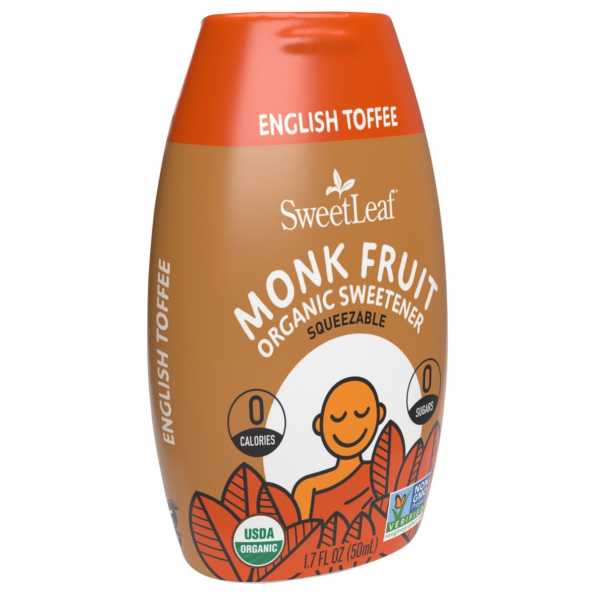 slide 2 of 5, SweetLeaf Org English Toffee Mnkfruit,