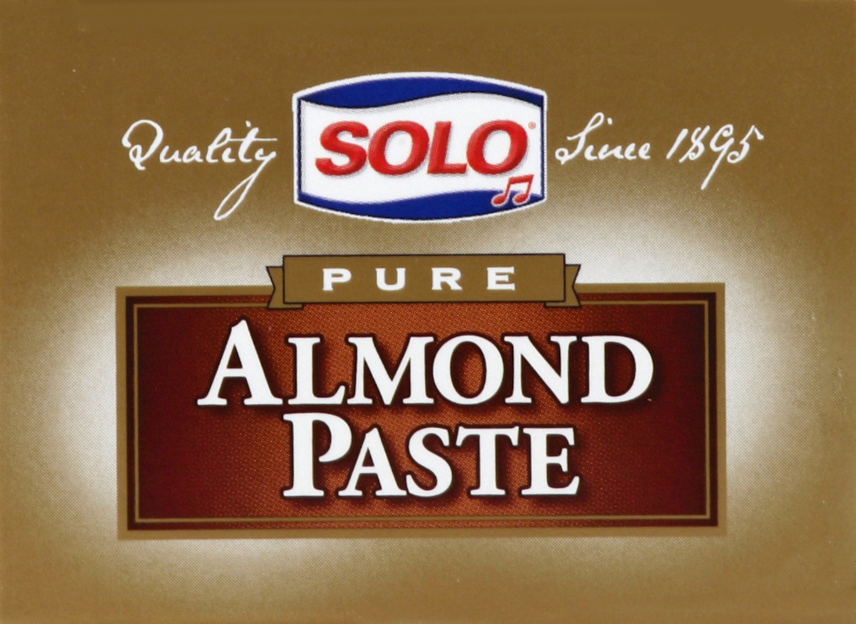 slide 4 of 4, Solo Almond Paste 8 oz, 8 oz