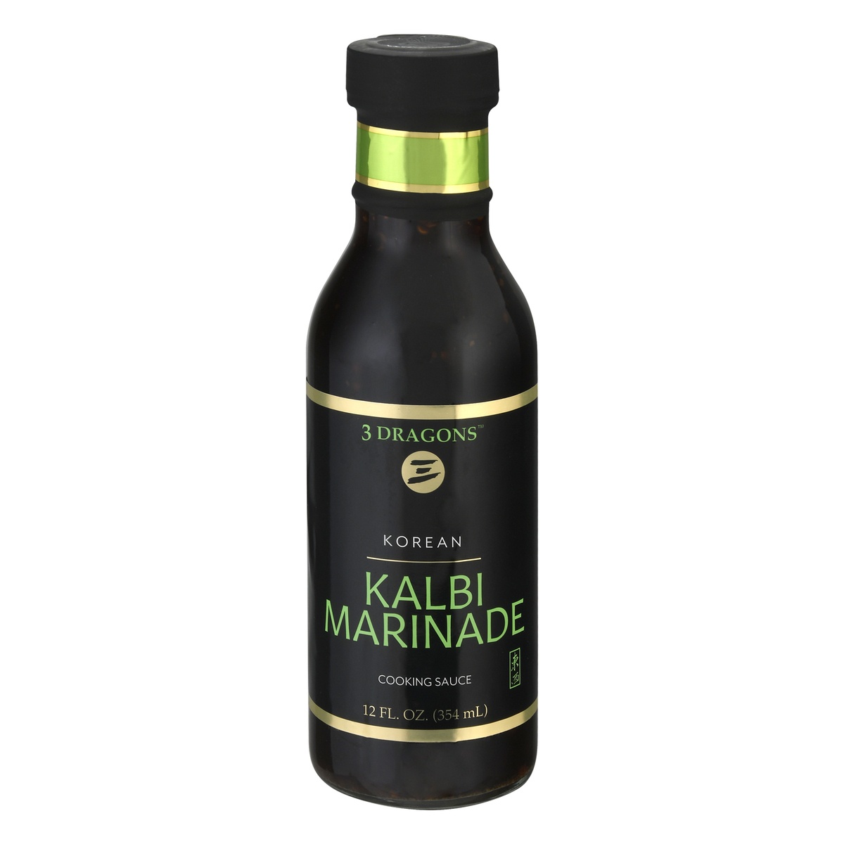 slide 1 of 1, 3 Dragons Cooking Sauce, Kalbi Marinade, Korean, 12 oz