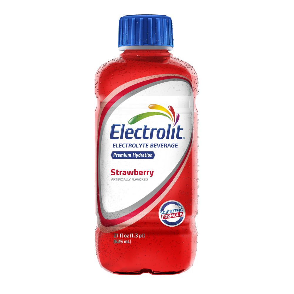 slide 3 of 5, Electrolit Strawberry Premium Hydration Electrolyte Beverage - 21 fl oz, 21 fl oz